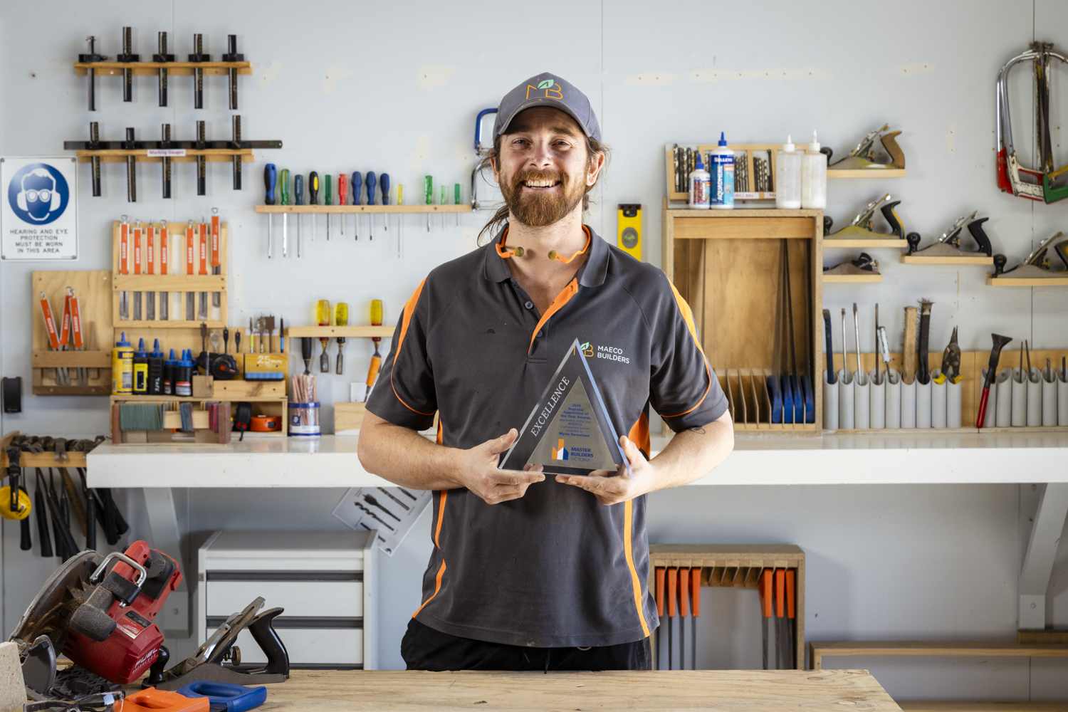 Award-winning apprentice helping to build regional Victoria